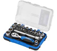 Draper 26 Piece 1/4" Drive Hex Socket and Screwdriver Bit Set Metric 1/4"