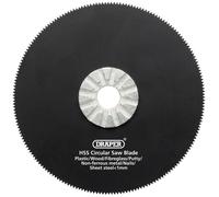 Draper HSS Circular Saw Blade, Blue, 88 mm Diameter x 18 TPI