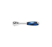 Draper Expert 26502 Soft Grip Reversible Ratchet 1/4in Sq. Dr. 72 Tooth each