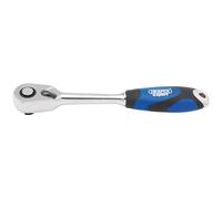 DRAPER SOFT GRIP REVERSIBLE RATCHET, 3/8" SQ. DR., 72 TOOTH STOCK NO: 26503