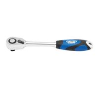 Draper 26504 1/2" Sq. Dr. 72 Tooth Soft Grip Reversible Ratchet