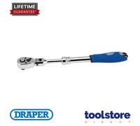 Draper 26810 72 Tooth Flexible Head Extending Reversible Ratchets, 380mm , Blue