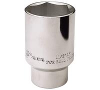 Draper 26916 Expert Hub Nut Socket, 1/2" Square Drive, 38mm, 1.1/2" AF