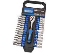 Draper 16370 1/4" Square Drive Metric Socket 27 Piece Set