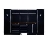 Bunker 16 Piece Modular Wooden Worktop Storage Combo
