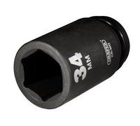 Draper Expert 27142 Hi-Torq® 6 Point Deep Impact Socket 3/4in Sq. Dr. 34Mm each