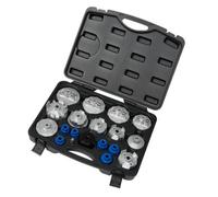 Draper 27237 Oil Filter Cap Wrench Set (19 Piece)