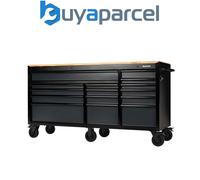 Bunker ® 15 Drawer Workbench Roller Tool Cabinet 72in Grey Pk 1 27242