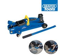 Draper 27634 8.3kg 2 Tonne Capacity Light Duty Trolley Jack