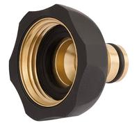 Draper 27697 Brass and Rubber Tap Connector, 1"