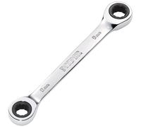 Draper Hi-Torq® Metric Double Ratchet Ring Spanner 17 X 19Mm each 1 27740