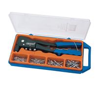 Draper 27843 Hand Riveter Kit For Aluminium Rivets 1 X Case per kit