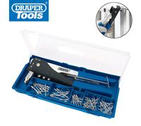 Draper 27848 2 Way Hand Riveter Kit Pop Rivet Gun Hand Riviter Tool (New 19782)