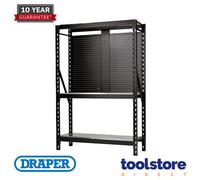 Draper 27922 BUNKER 17 Piece Modular 3 Tier Racking with Stainless Steel Shelve