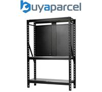 Draper 27922 BUNKER 17 Piece Modular 3 Tier Racking with Stainless Steel Shelvin