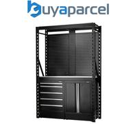 Draper 27972 BUNKER® 15Pc Mod. Storage 2 Tier Racking/ Shelving/Ca...