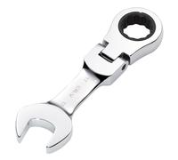 Draper Hi-Torq Stubby Flexible Head Ratchet Combination Spanner 17mm