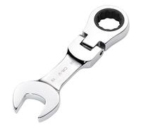 Draper Hi-Torq Stubby Flexible Head Ratchet Combination Spanner 19mm