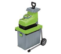 Draper 2800W Electric Garden Shredder 230V | Quiet Wood Chipper | Garden Cleaning Tool | 55L Collection Box Mulcher | 55kg/h Shredding Capacity | 97974