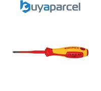 Knipex 98 24 01 Sls Vde Insulated Plus/Minus Screwdriver Ph/S1 X 80Mm each 1 28055
