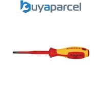 Knipex 98 24 02 Sls Vde Insulated Plus/Minus Screwdriver Ph/S2 X 100Mm each 1 28056