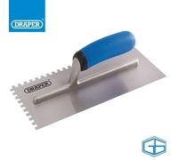 DRAPER 280MM ADHESIVE SPREADING TROWEL SOFT GRIP HANDLE, STOCK NO: 81256