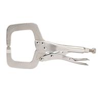 Draper 280mm C Clamp Sheet Angle Metal Locking Self Grip Welding Pliers, 81642