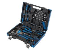 Draper 28106 Tool Kit, Blue (58 Piece), Storage case for DIY and Equipment Maintenance