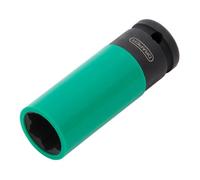 Draper 28199 Wheel Nut Socket, 1/2" Sq. Dr., 21mm