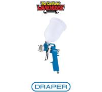 Draper 28360 Gravity Air Paint Spray Gun 500ml 15/22mm
