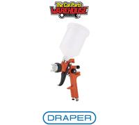 Draper Hvlp Air Paint Spray Gun 600Ml 1.3/1.4/2Mm each 1 28367