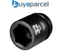 Draper 28743 Draper Hi-TORQ Impact Socket, 3/4" Sq. Dr., 32mm
