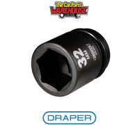 Draper 28743 Draper Hi-TORQ Impact Socket 3/4" Sq Dr 32mm