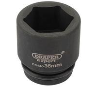 Draper Impact Socket Expert Hi-Torq 28777 – 6-Point, 3/4" Square Drive, 36mm, Blue
