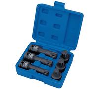 Draper Expert 28881 Impact Spline Bit Set 1/2in Sq. Dr. (6 Piece) per set