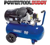DRAPER 29355 50L 230V 2.2kW (3hp) Air Compressor