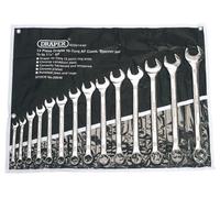 Draper Combination Wrench Set 29548 - 14 Piece Hi-Torq AF