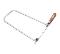 Draper 295mm Throat Fretsaw Frame and Blade 295mm Plated With Wood Handle 18153