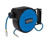 Draper 29662 Retractable Air Hose Reel, 12m, 8mm ID