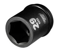 Draper 29mm Impact Socket 3/4"D 6 Point Hexagon Standard Length Hi-TORQ 05010