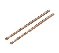 Draper 2pcs Expert HSSE M35 Cobalt Drill Bit, 2.0mm x 49mm - 08898 - for Alloy Steel, Titanium Alloys, Stainless Steel, Hardened Steel, Cast Iron and Carbon Steel