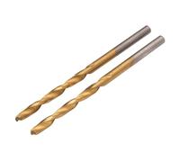 Draper HSS Drill Bit 3.5mm x 70mm 08864 Titanium Nitride Coated Pack of 2