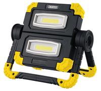 Draper 10W COB Rechargeable Twin Worklight