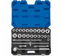 Draper 3/4 SQ.DRIVE SOCKET SET 26PCE 16484 3/4 Sq. Dr. Combined MM/AF Socket