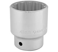 Draper T-MM/B 3/4 Square Drive 12 Point Socket (41mm), Blue, 41 mm