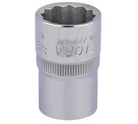 Draper 3/8" 1/2" Square Drive Elora Whitworth Bi-Hexagon Socket 24830