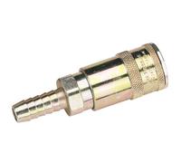 Draper 51418 Vertex Air Line Coupling with Tailpiece, 3/8" Bore
