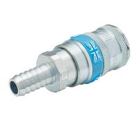 Draper 3/8" Bore Vertex Air Line Coupling with Tailpiece 51417