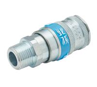 Draper 3/8" BSP Taper Male Thread Vertex Air Hose Coupling 51408
