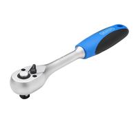 Draper 3/8"D 72 Tooth Reversible Soft Grip Ratchets Quick Release 16428